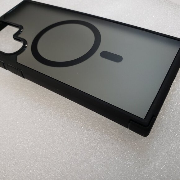 Tocol Magnetic Shockproof Case For Samsung Galaxy S22 Ultra Black Frosted Matte - Picture 7 of 7